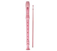 Flauto Dolce Strumenti Musicali Flauto Dolce In ABS A 8 Fori Con Bacchetta | Il suono del flauto è brillante, morbido, bello e preciso.(Pink)