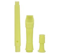 Flauto Dolce Strumenti Musicali Flauto Dolce In ABS A 8 Fori Con Bacchetta | Il suono del flauto è brillante, morbido, bello e preciso.(Yellow)