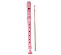Flauto Dolce Strumenti Musicali Flauto Dolce Soprano A 8 Fori Materiale ABS | Il suono del flauto è brillante, morbido, bello e preciso.(Pink)