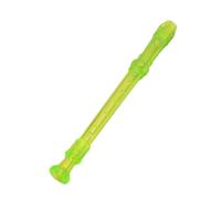 Flauto Dolce Strumenti Musicali Soprano Rimovibile In ABS Da 1 Pezzo | Il suono del flauto è brillante, morbido e bello.(Green)