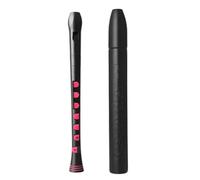 Flauto Dolce Strumento Musicale Per Registratore Di Note Alte Principianti | Il suono del flauto è brillante, morbido, bello e preciso.(Pink)