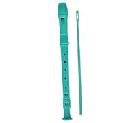 Flauto Dolce Strumento Musicale Soprano In ABS Con Registratore A 8 Fori | Il suono del flauto è brillante, morbido, bello e preciso.(Cyan Color)