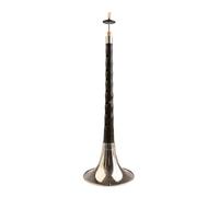 Flauto Dolce Tradizionale Cinese Con Corno Suona D Tone Per Principianti Strumenti Musicali A Fiato Popolari SuoNa In Legno Fatti A Mano (Color : Bk White)