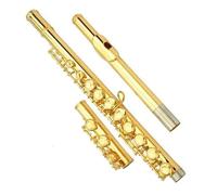 Flauto D'oro Da 17 Pollici Strumento A Fiato Professionale Flauto Standard
