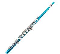 Flauto Flauto a 16 fori con chiave in Do e chiave in Mi con fori aperti e chiusi per principianti che vogliono esercitarsi a suonare Disponibile in più colori(Green)