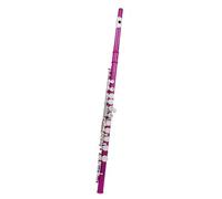Flauto Flauto A 16 Fori In Tono C Chiave E Per Principianti E Adulti Prestazioni Professionali(Rose Red)