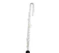 Flauto Flauto A Gomito Flauto Contralto G Tune 16 Chiavi A Foro Chiuso Strumento Musicale Professionale Placcato Argento Con Custodia