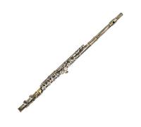 Flauto Flauto Traverso Professionale Con 16 Fori Chiusi Chiave In Do Con Scatola Guanti Strumento Musicale Da Concerto(A)