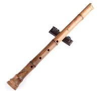 Flauto giapponese Shakuhachi a cinque o sei fori, strumento musicale tradizionale per spettacoli culturali e meditazione
