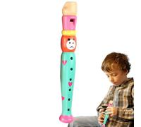 Flauto giocattolo, Flauto per bambini,Flauto cartone animato per bambini - Strumento musicale di apprendimento creativo per ragazze, giocattolo per flauto a 6 fori per l'educazione musicale antica