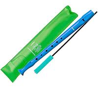 Flauto hohner 9508 colore celeste custodia verde e trasparente