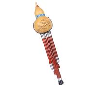 Flauto Hulusi Esecuzione Di Uno Strumento Flauto Di Zucca Hulusi A Tre Toni Flauto Di Zucca Professionale Per Principianti Per Adulti Con Custodia (Color : G key)