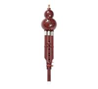 Flauto Hulusi, flauto a zucca, Hulusi Flute C Key Multicolor Resin(Red Bronze)