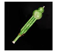 Flauto Hulusi Flauto Cucurbita In Resina Chiave C/SI Bemolle Strumento Flauto Cucurbita Doppio Tono Per Principianti Con Custodia (Color : 01, Size : Bb key)