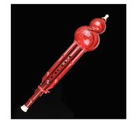 Flauto Hulusi Flauto Cucurbita In Resina Chiave C/SI Bemolle Strumento Flauto Cucurbita Doppio Tono Per Principianti Con Custodia (Color : 03, Size : Bb key)