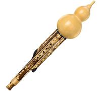 Flauto Hulusi Hulusi Gourd Flute Performance GFC Bb D Keys Timbro Trasparente(Key of B-flat)