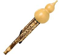 Flauto Hulusi Hulusi Gourd Flute Performance GFC Bb D Keys Timbro Trasparente(Key of F)