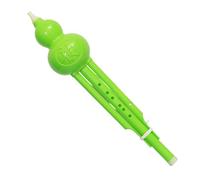 Flauto Hulusi Hulusiin Si Bemolle Maggiore Uno Strumento Professionale A Sette Fori Per Adulti E Principianti Con Scatola In Pelle(Green in B-flat major)