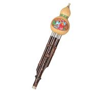 Flauto Hulusi professionale for zucca, durevole, a sette fori e tre note, for principianti e studenti, chiave C/SI bemolle(C Key)