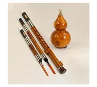 Flauto Hulusi Strumento Di Zucca Staccabile A Tre Toni Cinese Tradizionale Hulusi A 7 Fori Con Custodia (Color : D key)