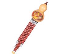 Flauto Hulusi Strumento Musicale Di Zucca Autodidatta Per Studenti Di Flauto Hulusi In Legno Di Sandalo Rosso Di Tipo Performante (Color : F key)