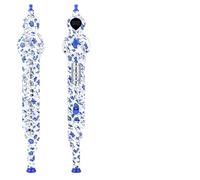 Flauto Hulusi Strumento Per Flauto Con Paranco Elettrico Per Adulti Per Imparare Da Soli Nel Colore Rosso Pera Per Principianti(Blue and white porcelain)