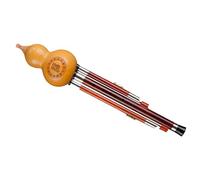 Flauto Hulusi Strumento Professionale Per Flauto Hulusi Per Principianti Tasto C/Si Piatto In Mogano/palissandro Tubo Sonoro Hulusi (Color : 01, Size : C key)