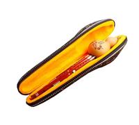 Flauto Hulusi Tubo Sonoro Cinese Fatto A Mano In Palissandro Flauto Hulusi Flauto Cucurbita Doppio Tono C/Bb Con Custodia
