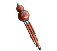 Flauto Hulusi Yunnan Mogano Hulusi Strumento Musicale Studente Adulto Chiave C/si Flauto Zucca Piatto Con Custodia (Color : B flat)