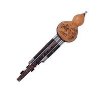 Flauto Hulusi Zucca Tritonale Calabash Hulusi Strumenti Musicali Popolari Cucurbita Professionale (Color : G Key)