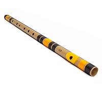 Flauto indiano Bansuri trasversale indiano a 440 Hz da 26 pollici (65 cm) con sintonizzazione in fabbrica.