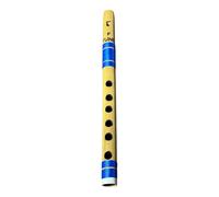 Flauto indiano da principiante a professionale in bambù da concerto in scala naturale F 25,4 cm, flauto in bambù Bansuri Vansali 25,4 cm Fipple flauto scala F
