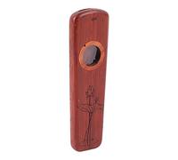 Flauto Kazoo, Compagno di Chitarra Facile da Suonare Boccaglio in Legno Kazoo Resistente da Esporre (Palissandro)