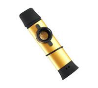 Flauto Kazoo con 5 membrane, giocattolo leggero, regalo unico, facile da suonare, portatile, con corda, strumento musicale professionale per bambini, oro