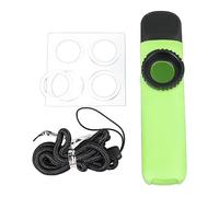 Flauto Kazoo, Durevole Strumento Musicale a Fiato in ABS con Diaframma per Performance di Gioco, Facile da Suonare Belle Melodie, Performance All'aperto (Verde)