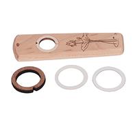 Flauto Kazoo in Legno, Chitarra Classica in Legno Ukulele Accompagnamento Armonica Diaframma Strumento a Fiato, Accessori per Strumenti Musicali (acero)