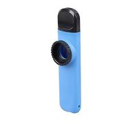 Flauto Kazoo in Legno, Flauto Kazoo Facile da Suonare con Diaframma a 8 Pezzi per Melodia (Blu)