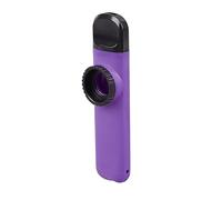 Flauto Kazoo in Legno, Flauto Kazoo in Abs di Ottima Fattura Portatile Facile da Suonare con Diaframma 8 Pezzi per Melodia (Viola)