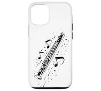 Flauto Musica Strumento a fiato Custodia per iPhone 12/12 Pro