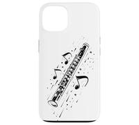 Flauto Musica Strumento a fiato Custodia per iPhone 13