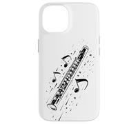 Flauto Musica Strumento a fiato Custodia per iPhone 14