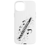 Flauto Musica Strumento a fiato Custodia per iPhone 15 Plus