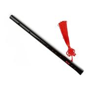 Flauto nero fatto a mano adatto a principianti e amanti della musica disponibile in 4 misure Principianti Bamboo Flute(F KEY)
