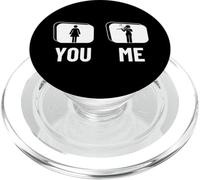 Flauto orgoglioso divertente donne flautista PopSockets PopGrip per MagSafe