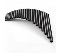 Flauto Pan 22 Tubi G Key Sintonizzabile In Plastica ABS Flauto Di Pan Flauto Di Pan Professionale A Fiato Strumento Musicale Pan Pipes Strumenti a fiato tradizionali (Color : Black Left hand)