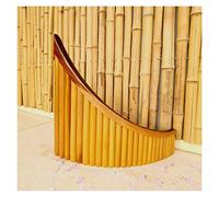 Flauto Pan Flauto Di Pan Di Bambù Amaro Accordabile A 25 Tubi C-tune Che Suona Uno Strumento Musicale Strumenti a fiato tradizionali (Color : 4)