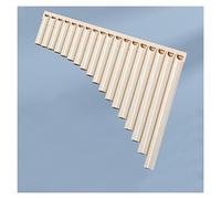 Flauto Pan Il Flauto Di Pan Scorrevole A Doppia A 16 Tubi A 18 Tubi È Adatto Agli Studenti Per Smontare Il Bocchino Per I Principianti Strumenti a fiato tradizionali (Color : 18 tubes off-white)