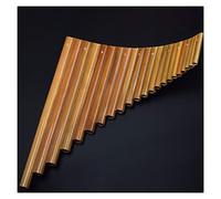 Flauto Pan La Flauta De Pan De Bambú Amargo G/F/C De 22 Tubos Es Adecuada Para Estudiantes Adultos Principiantes Strumenti a fiato tradizionali (Color : C tune 22 tubes)