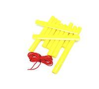 Flauto Pan Tubi Di Pan Di Bambù Amaro Di Bambù Sottili Fai-da-te In ABS A 8 Tubi Fatti A Mano Per Gli Studenti Strumenti a fiato tradizionali (Color : 8)