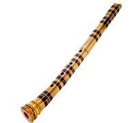 Flauto pentatonico giapponese Shakuhachi con radice di campana natura. TOZAN-ryu 1,8 piedi, 23,6 pollici. ottimo per principianti e flautisti esperti. Suona Jazz "TAKE FIVE". Suona musica tradizionale.